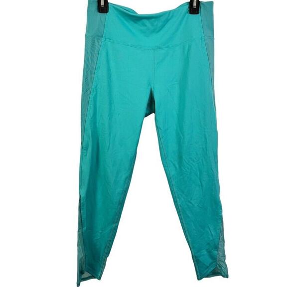 DSG Womens Skinny Pull On Leggings Workout Gym Running Yoga Pants Stretch sz L - Picture 1 of 16